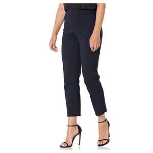 Briggs New York Super Stretch Millennium Slimming Pull-on Ankle Pant Size 10 New